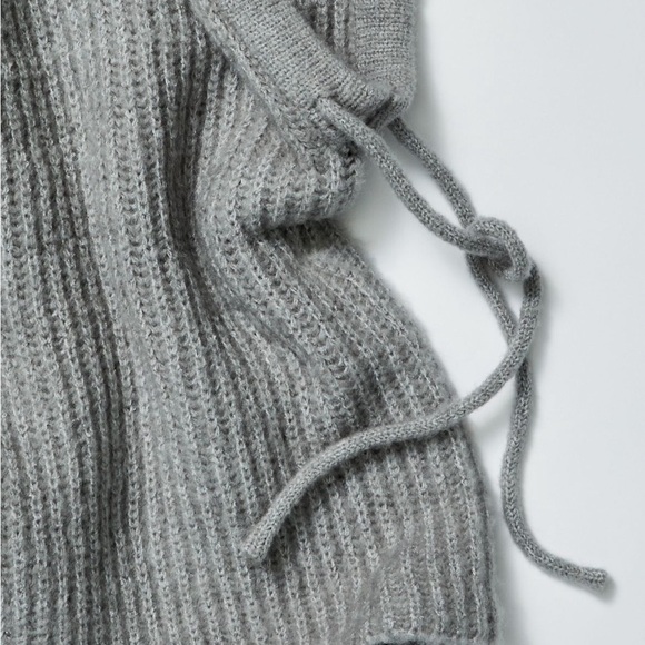 Free People Ribbed a balaclava  Green New Condition main image 7